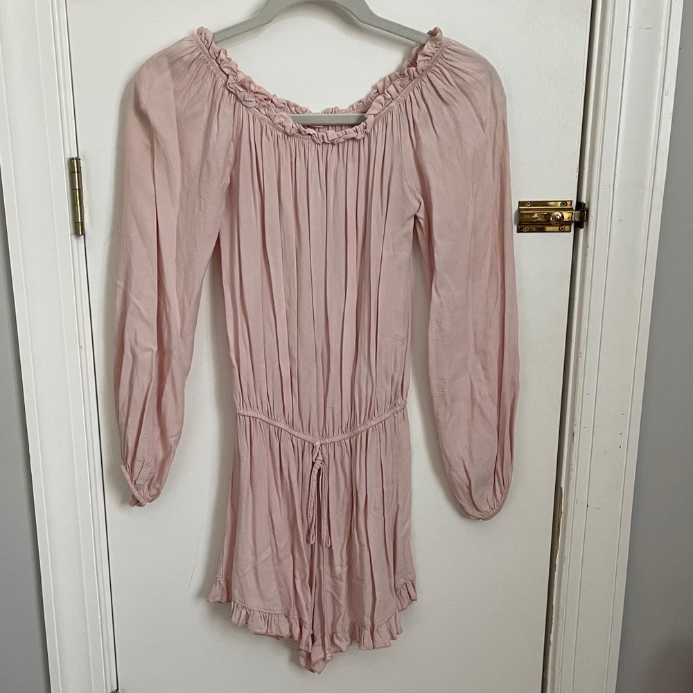 OTS Blush long sleeve Romper